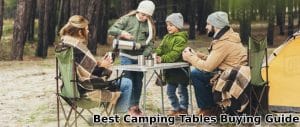 best camping tables
