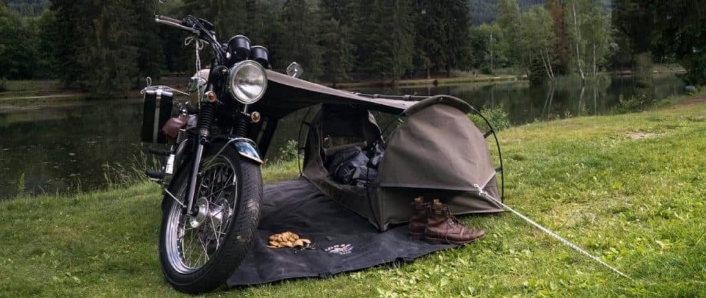 best motorcycle tent